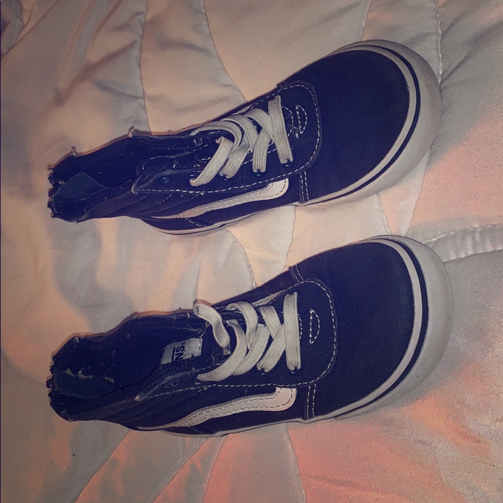 Toddler navy sk8 high